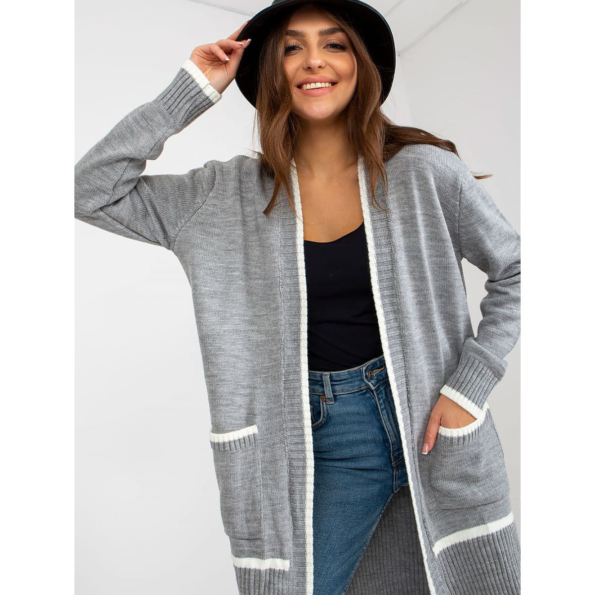 Pulover Rue Paris model 170765 Grey