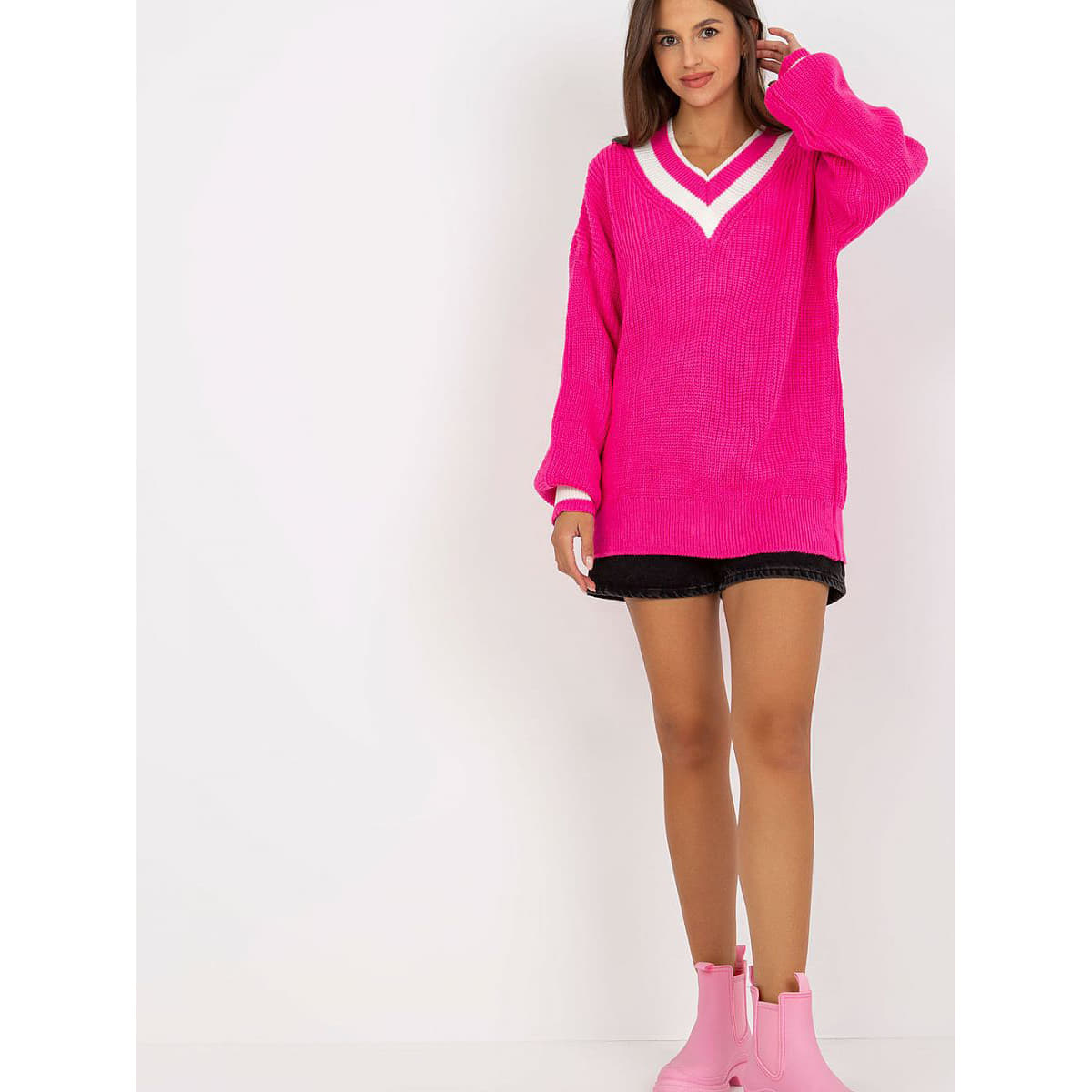 Sweatshirts und Pullover Rue Paris model 170768 Pink