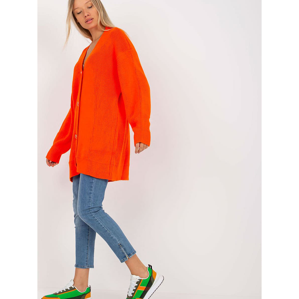Sweaters Rue Paris model 171008 Orange