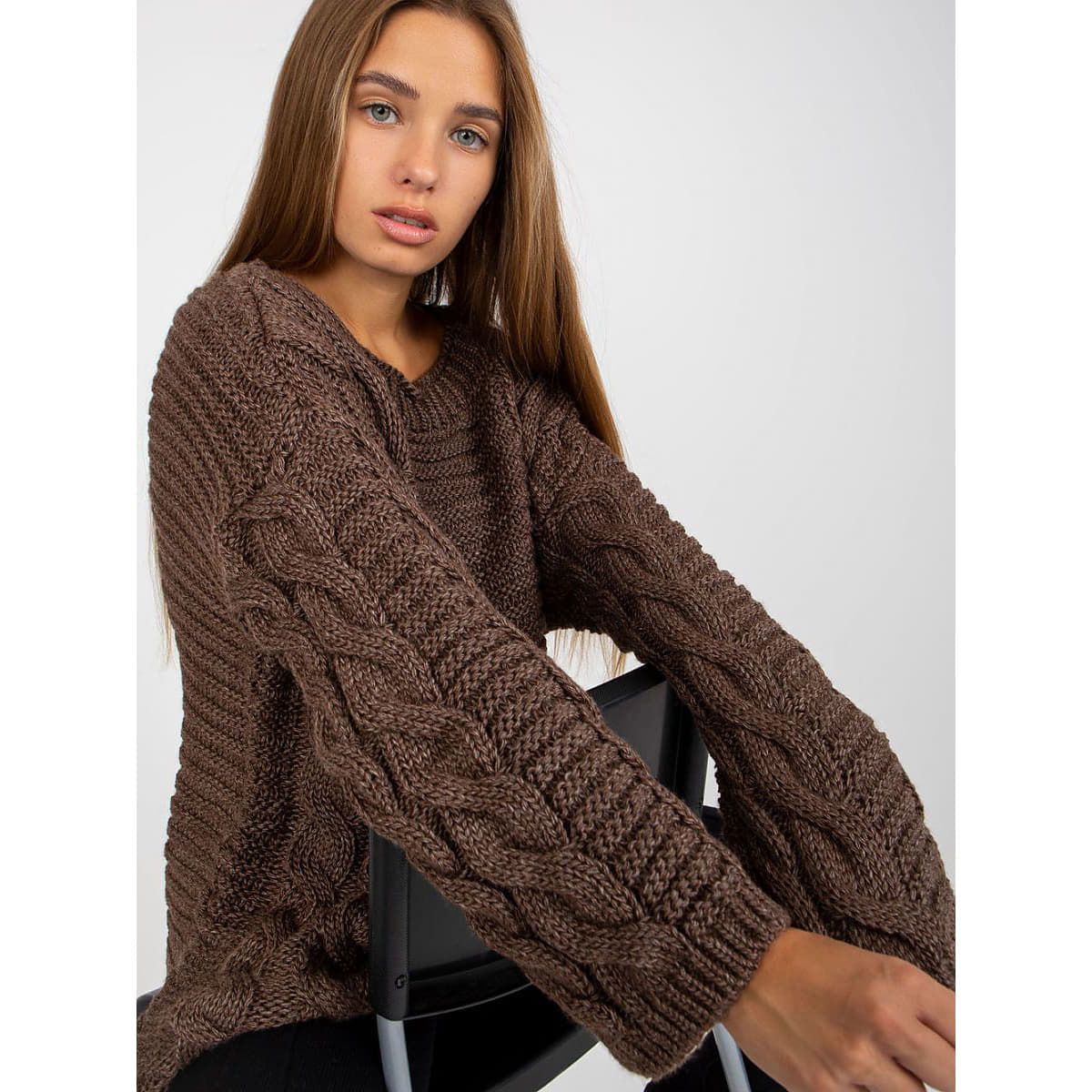 Pulover Rue Paris model 171272 Brown