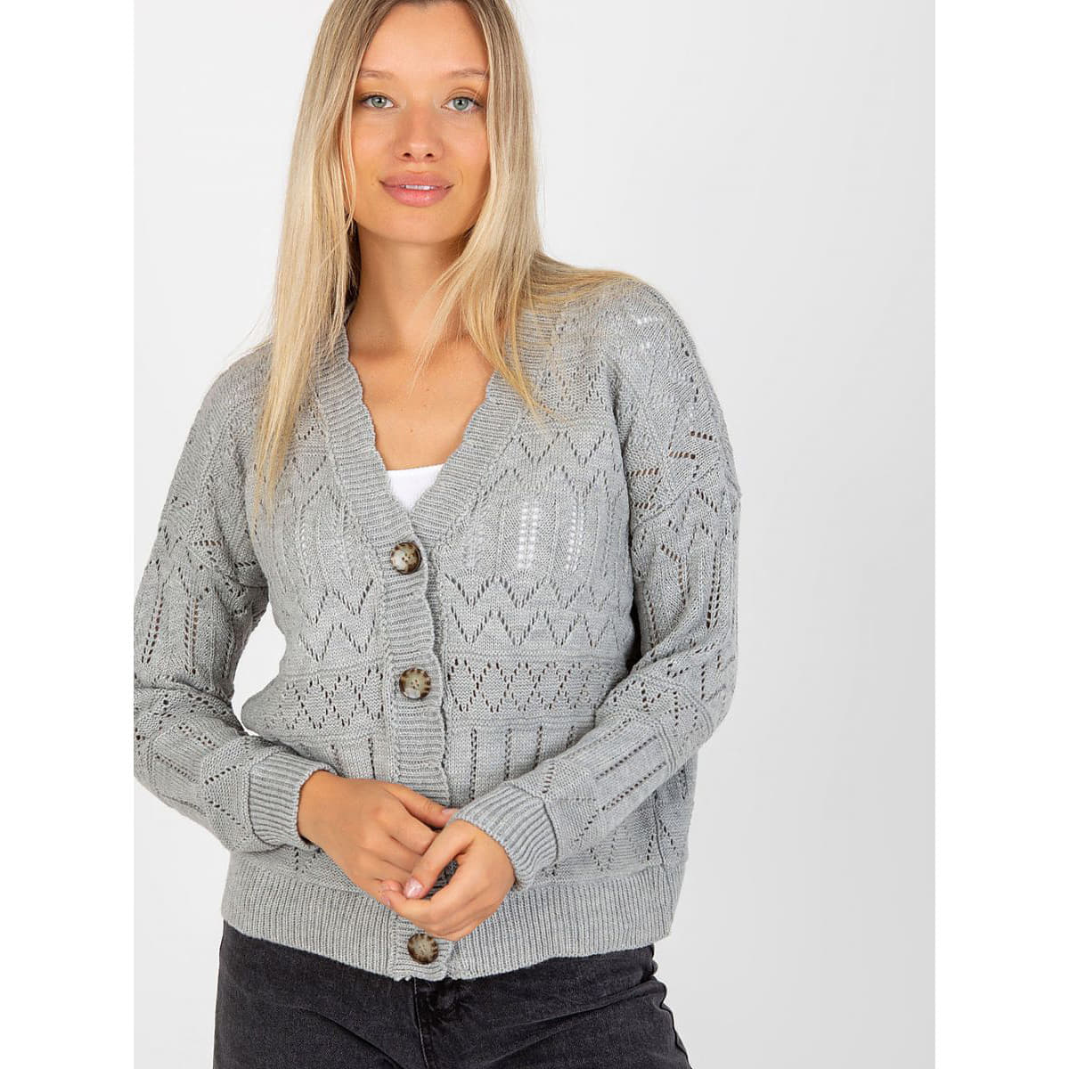 Pulover Rue Paris model 175416 Grey