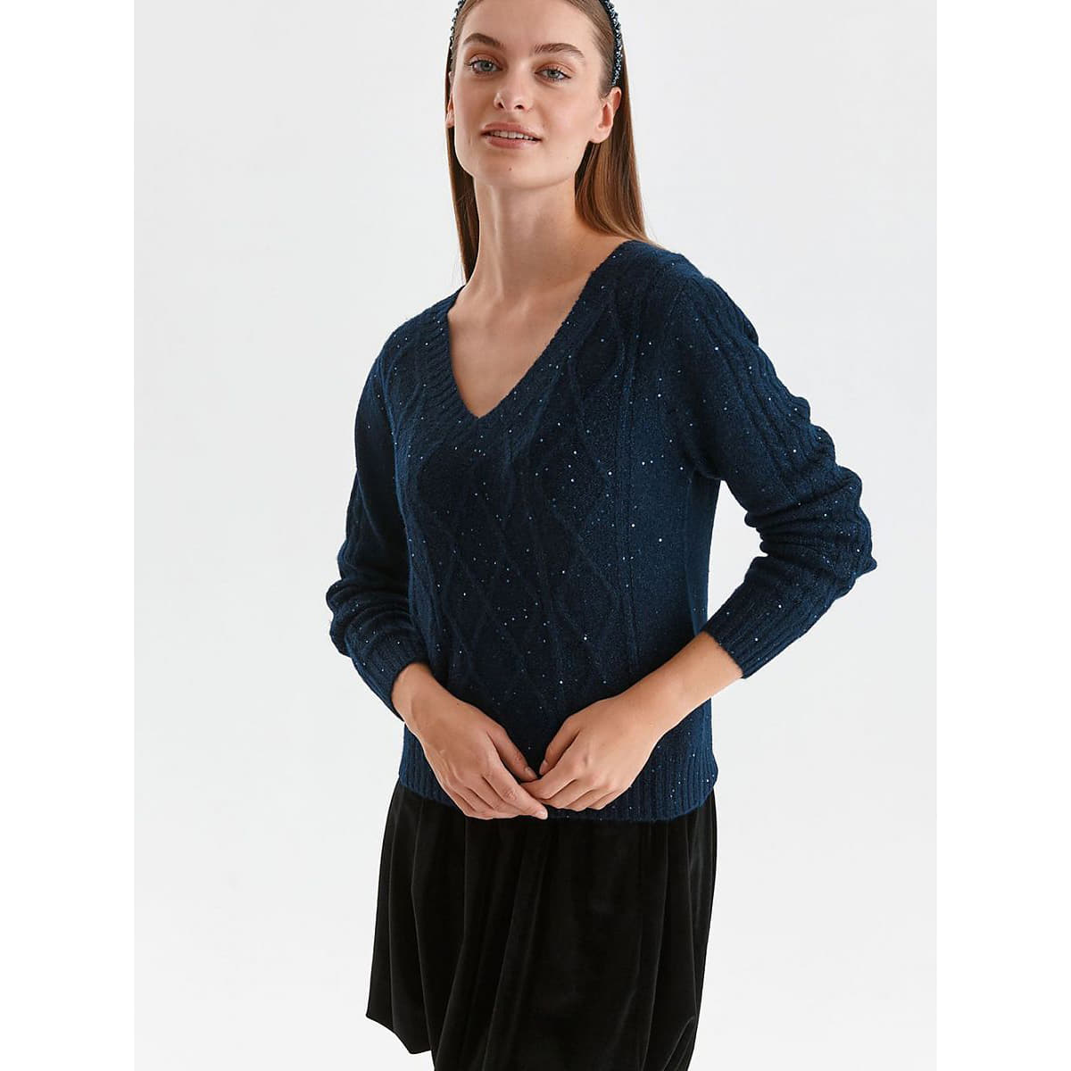 Svetry Top Secret model 173946 Granet