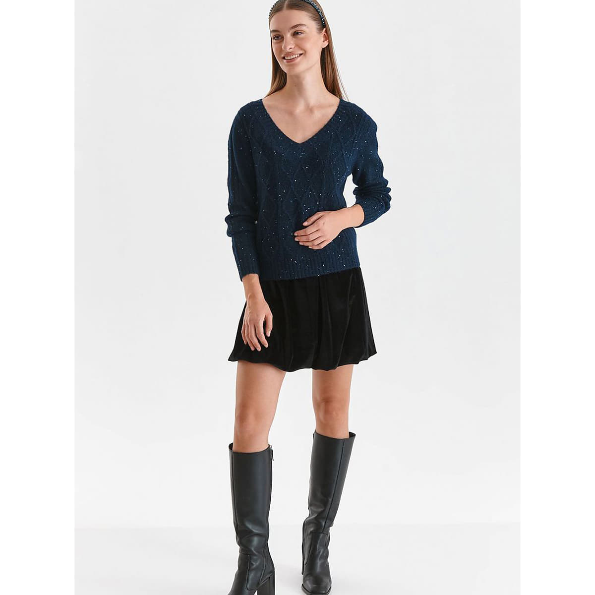 Svetry Top Secret model 173946 Granet