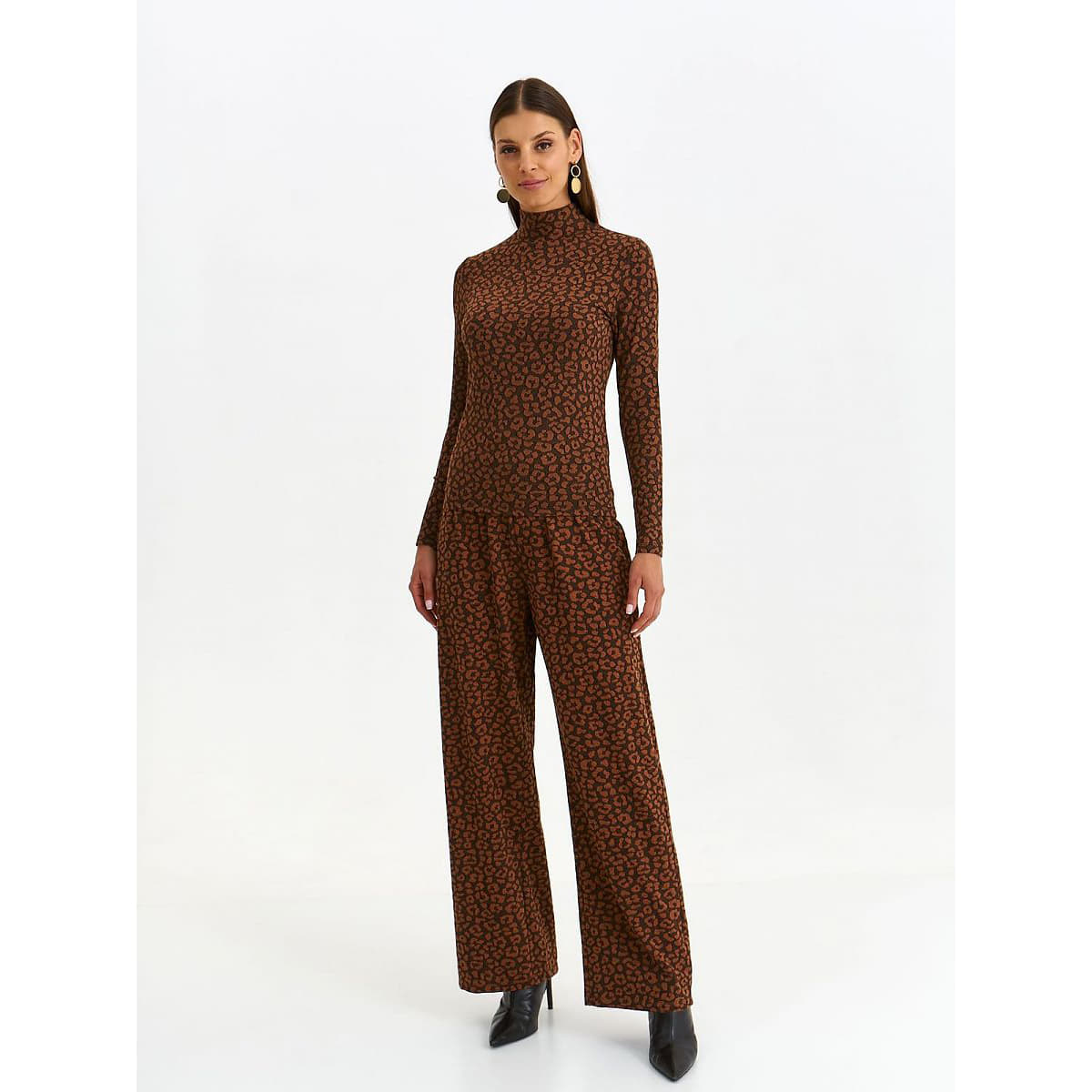 Svetry Top Secret model 185140 Brown