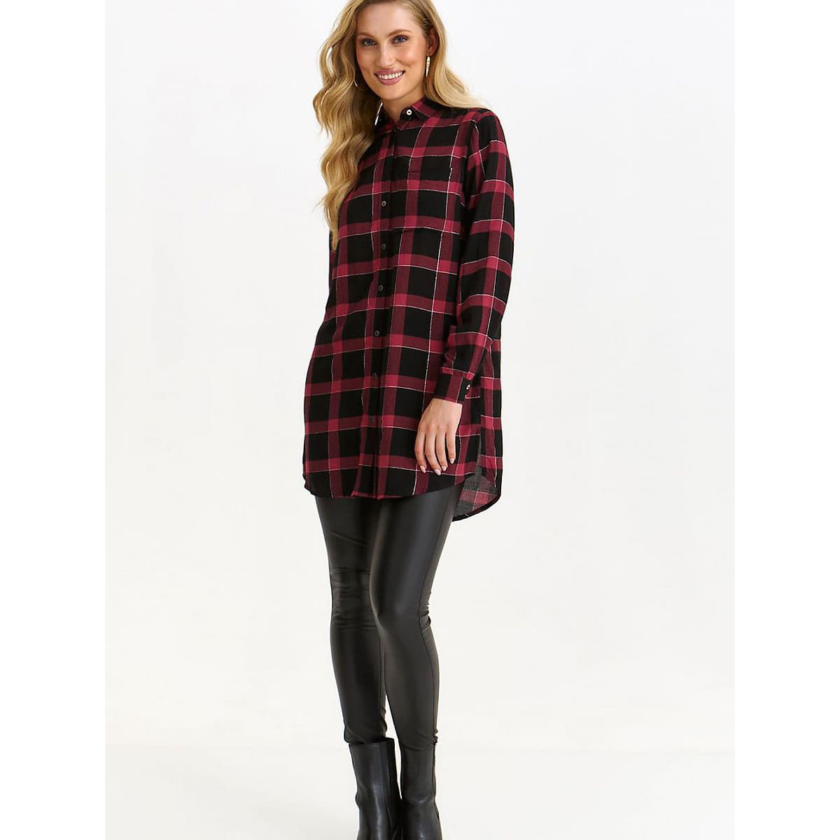Koszule Top Secret model 186352 Black