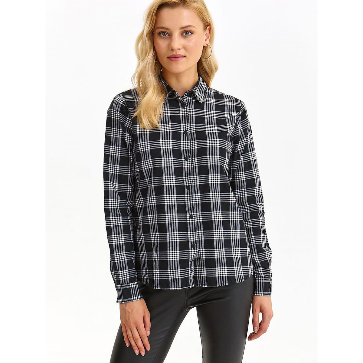 Koszule Top Secret model 186874 Black