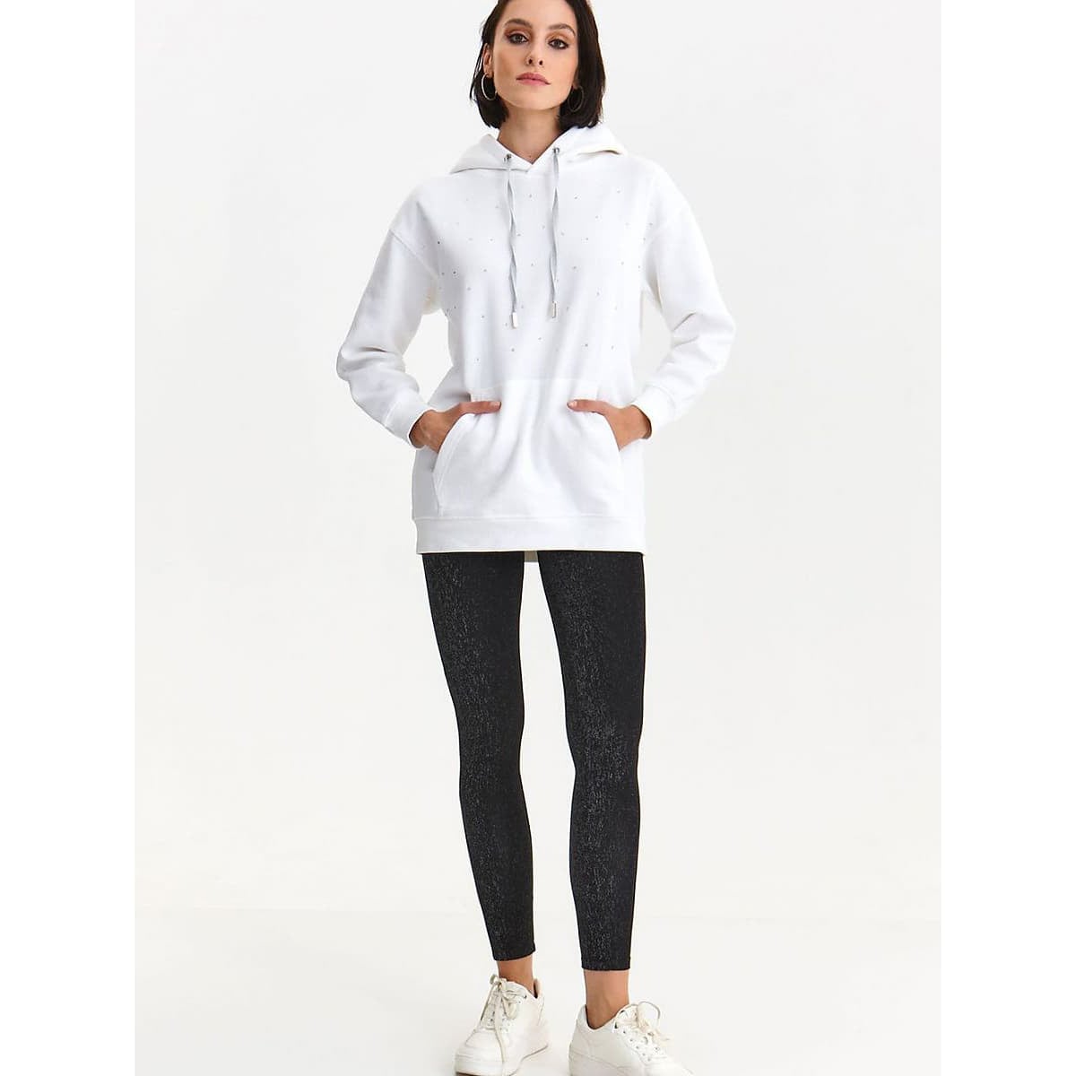 Mikiny Top Secret model 189821 White