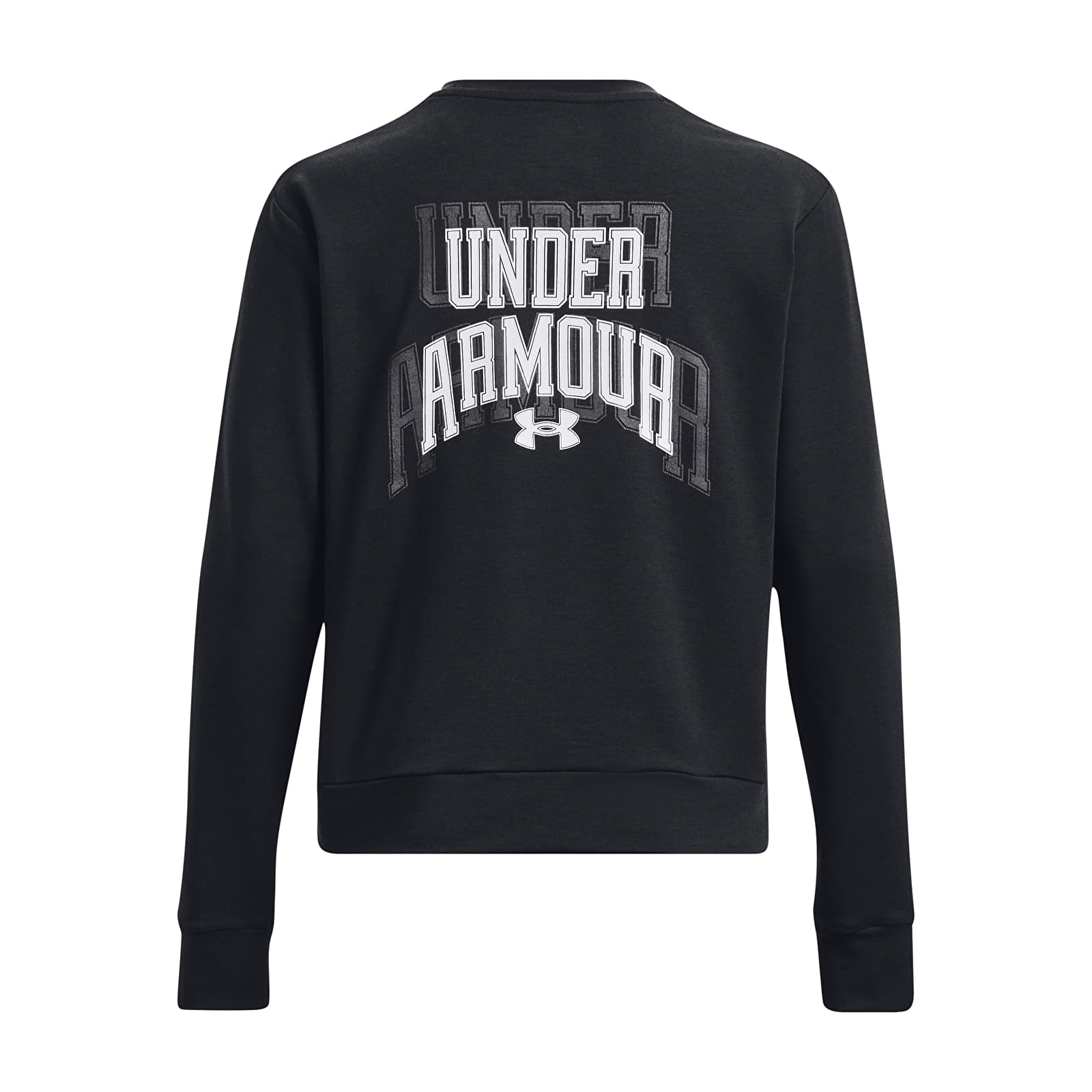 Kapuutsikud ja kampsunid Under Armour Rival Terry Graphic Crew Black