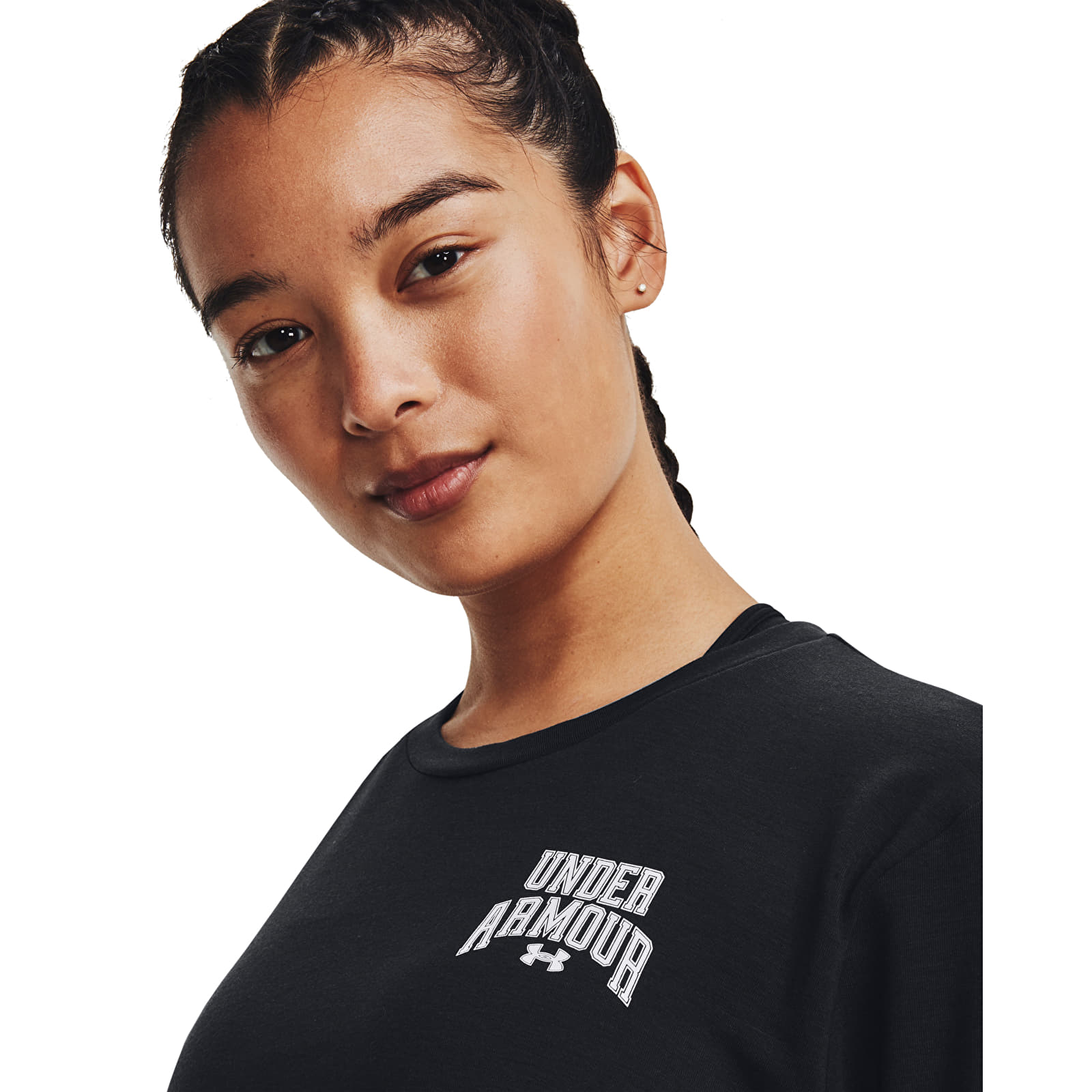 Kapuutsikud ja kampsunid Under Armour Rival Terry Graphic Crew Black