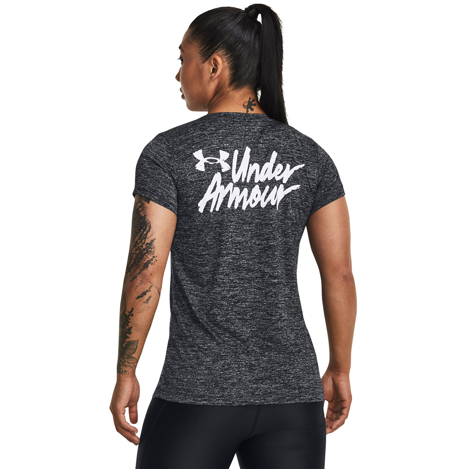 majice kratkih rukava Under Armour Tech Twist Graphic Ss Black