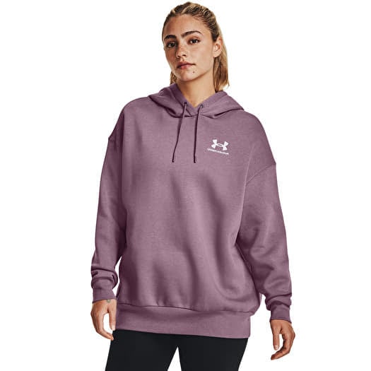 Under armour hoodie women purple top