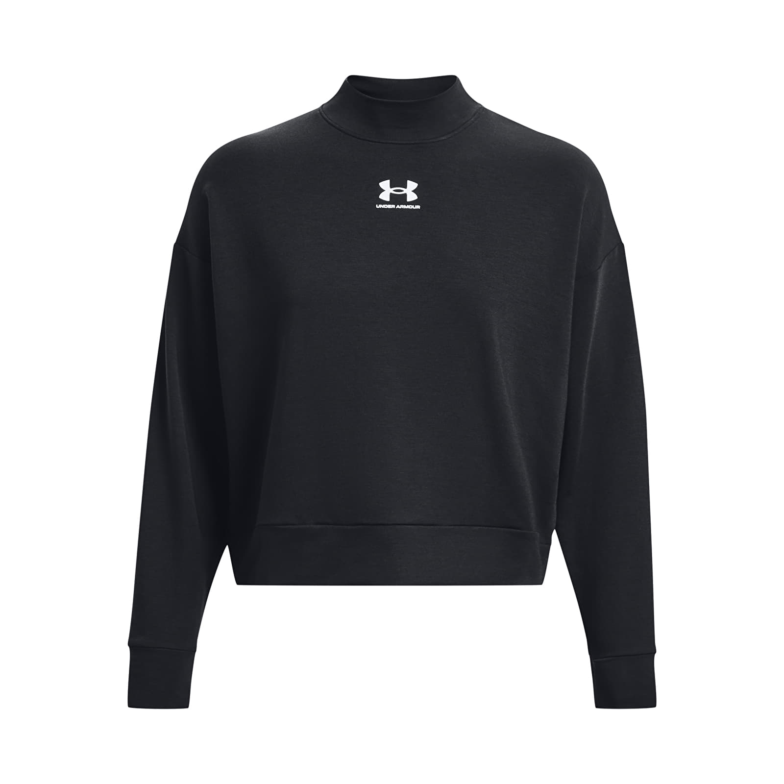 Sudaderas Under Armour Rival Terry Mock Crew Black
