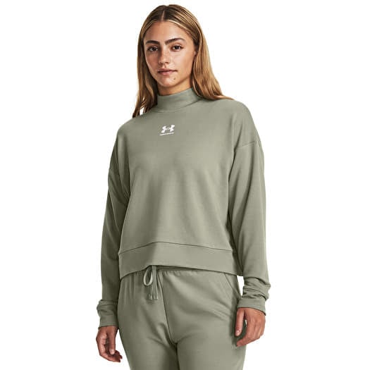 Φούτερ Under Armour Rival Terry Mock Crew Grove Green