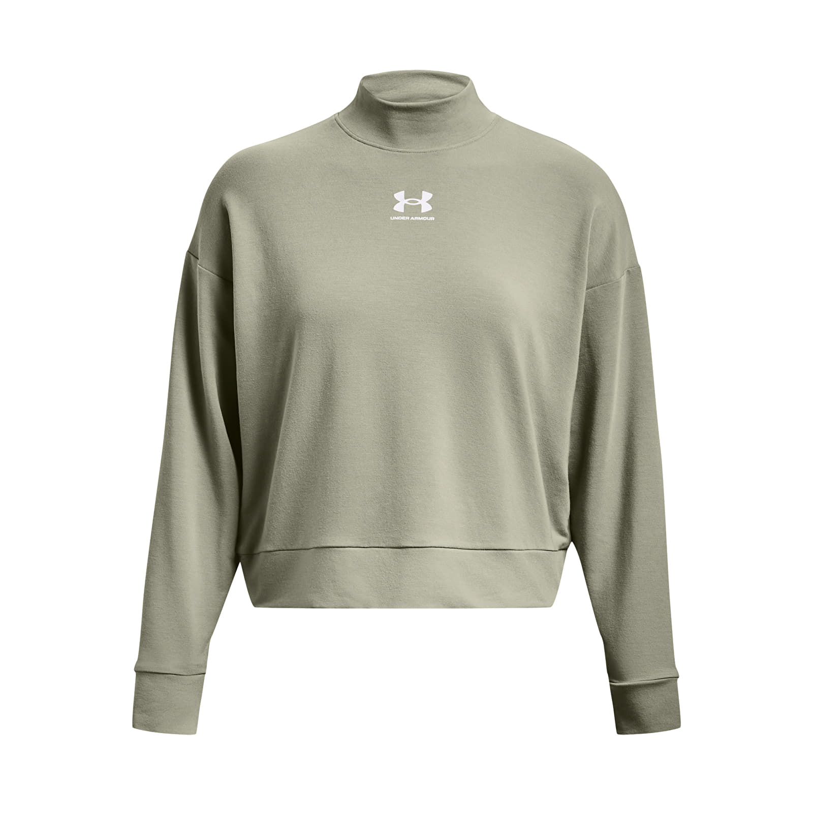 Hettegensere og sweatshirts Under Armour Rival Terry Mock Crew Grove Green