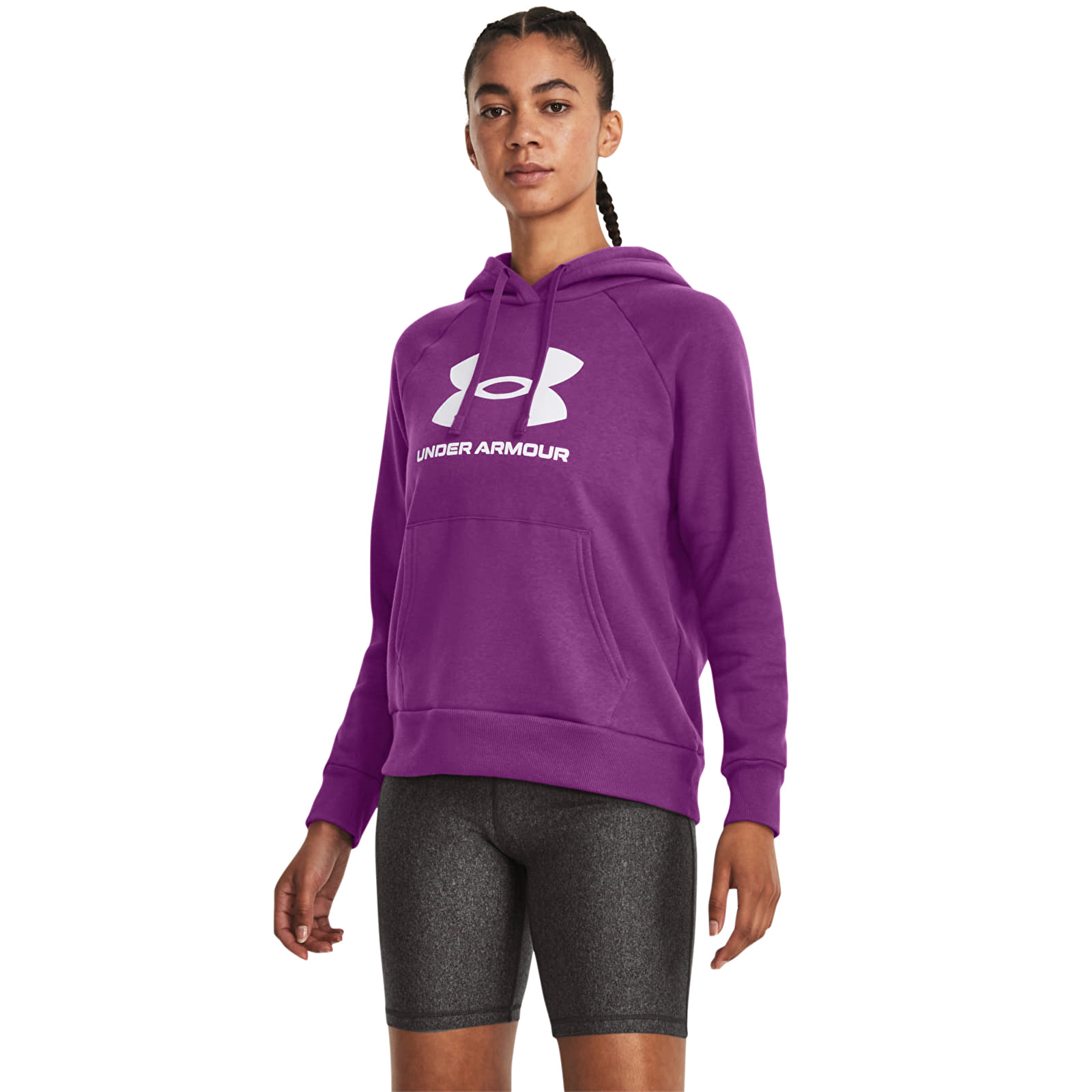 Kapuutsikud ja kampsunid Under Armour Rival Fleece Big Logo Hdy Cassis