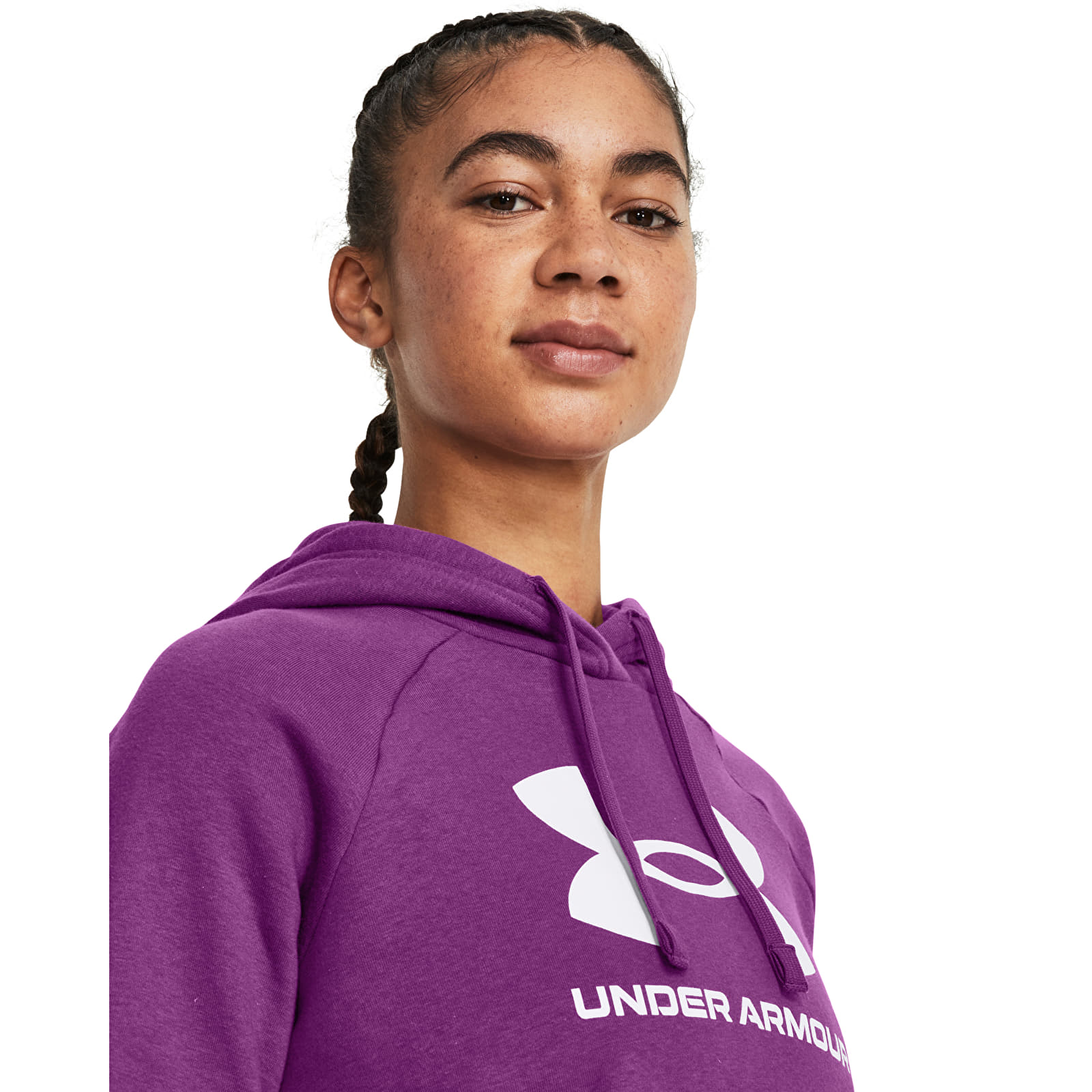 Kapuutsikud ja kampsunid Under Armour Rival Fleece Big Logo Hdy Cassis