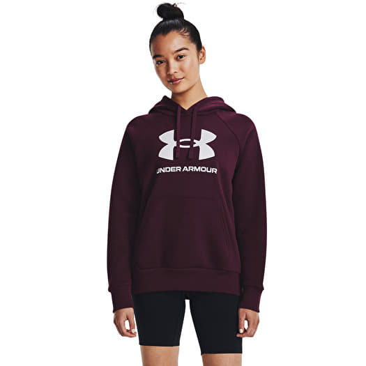 Under armour maroon hoodie online