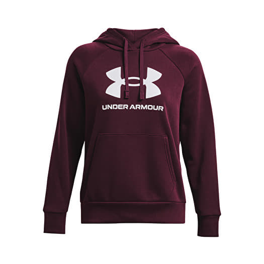 Women's maroon under armour hoodie 2025
