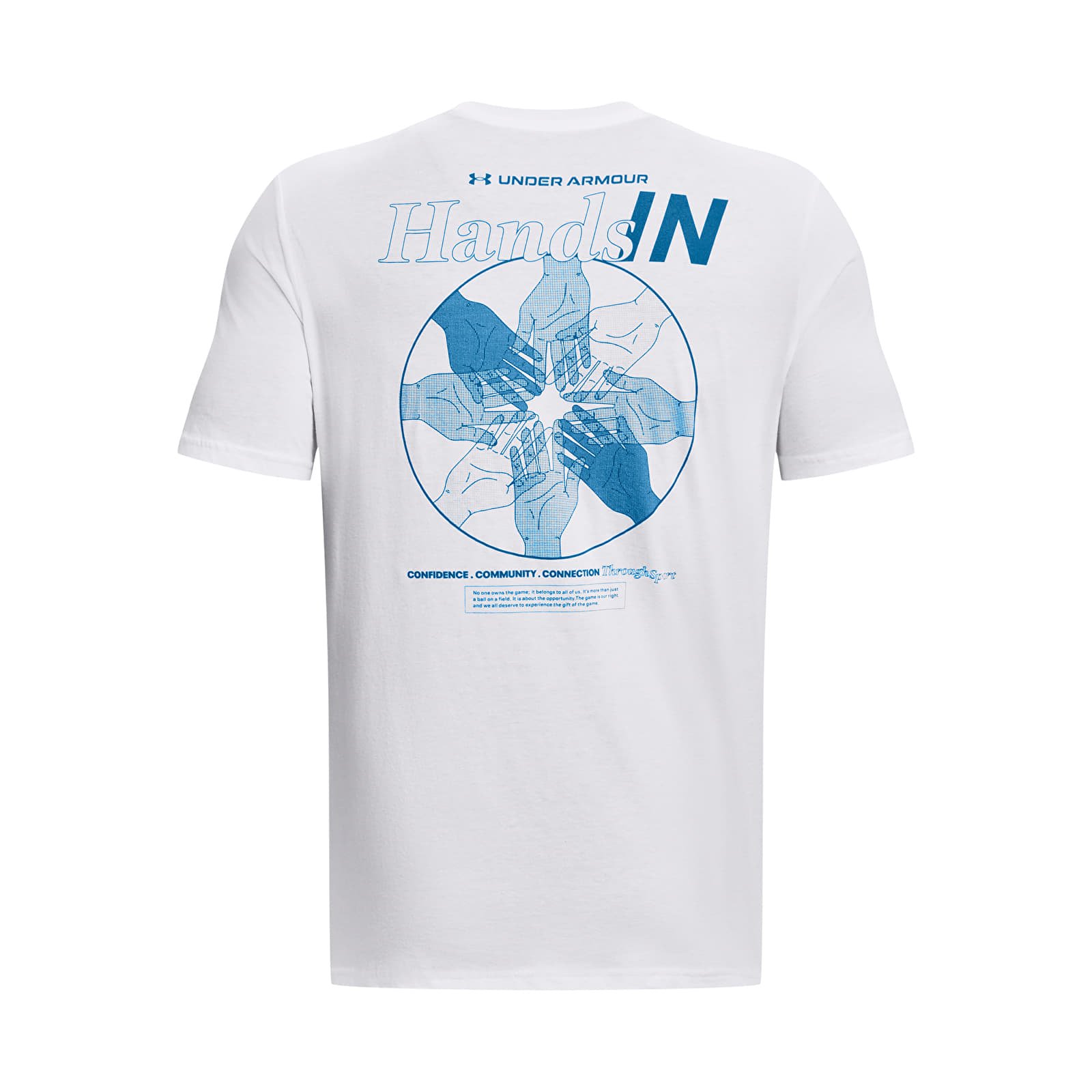 Trička Under Armour We All Play Our Part Ss White