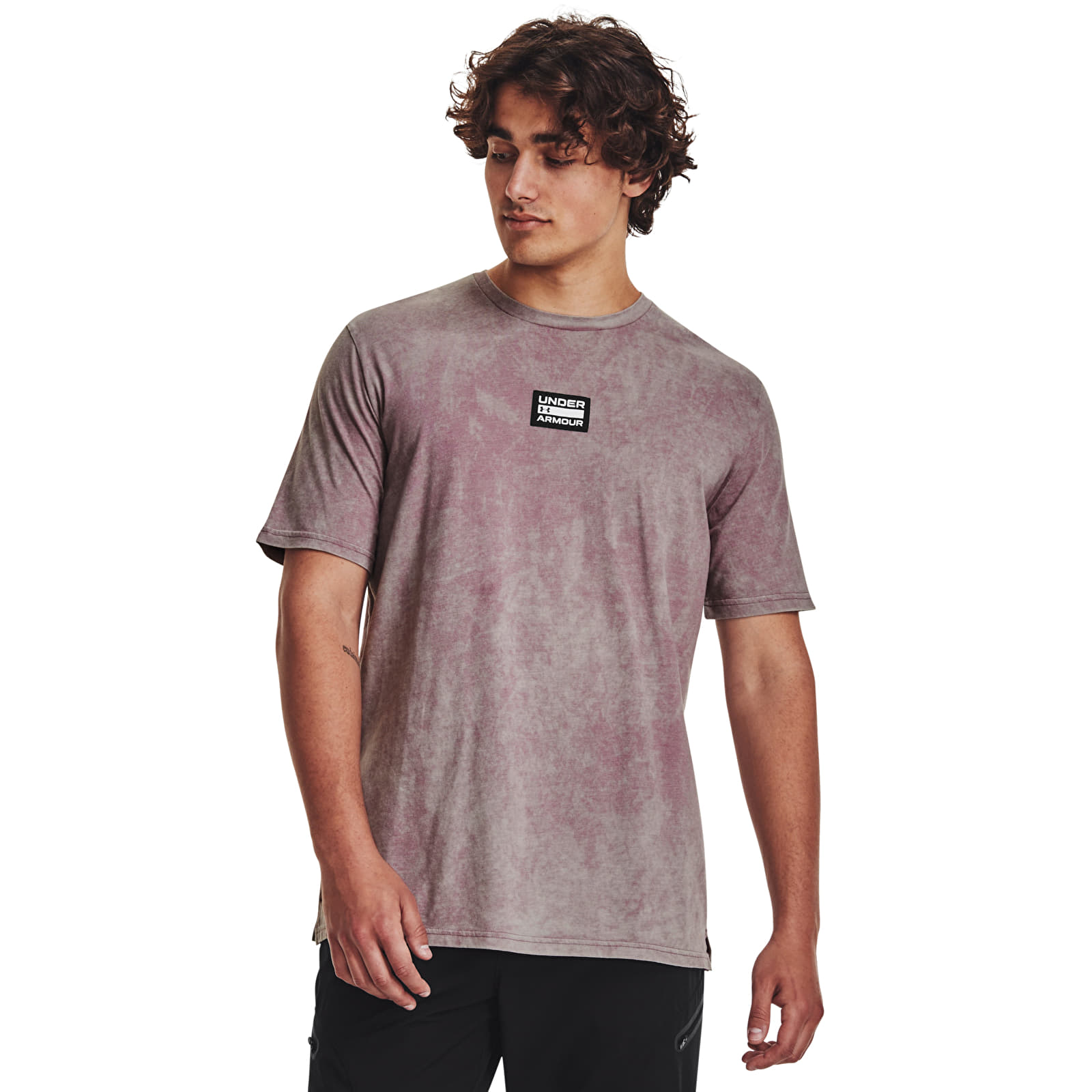 T-shirts Under Armour Elevated Core Wash Ss Misty Purple