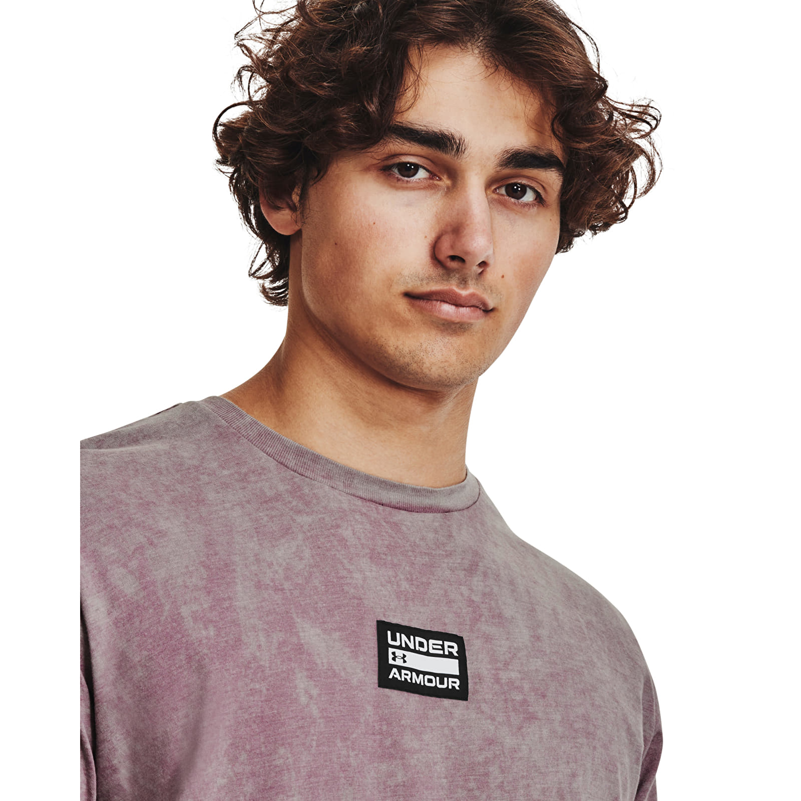 T-shirts Under Armour Elevated Core Wash Ss Misty Purple