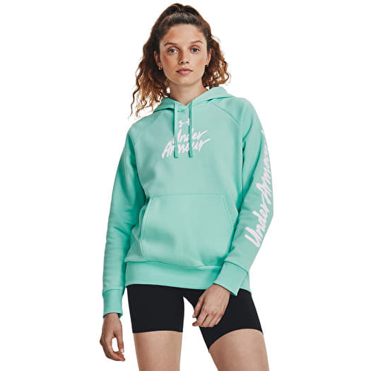 Sweatshirts Under Armour Rival Fleece Graphic Hdy Neo Turquoise Queens
