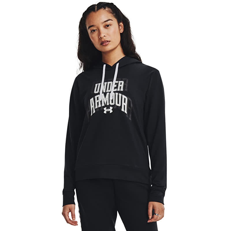 Mikina Under Armour Rival Terry Graphic Hdy Black