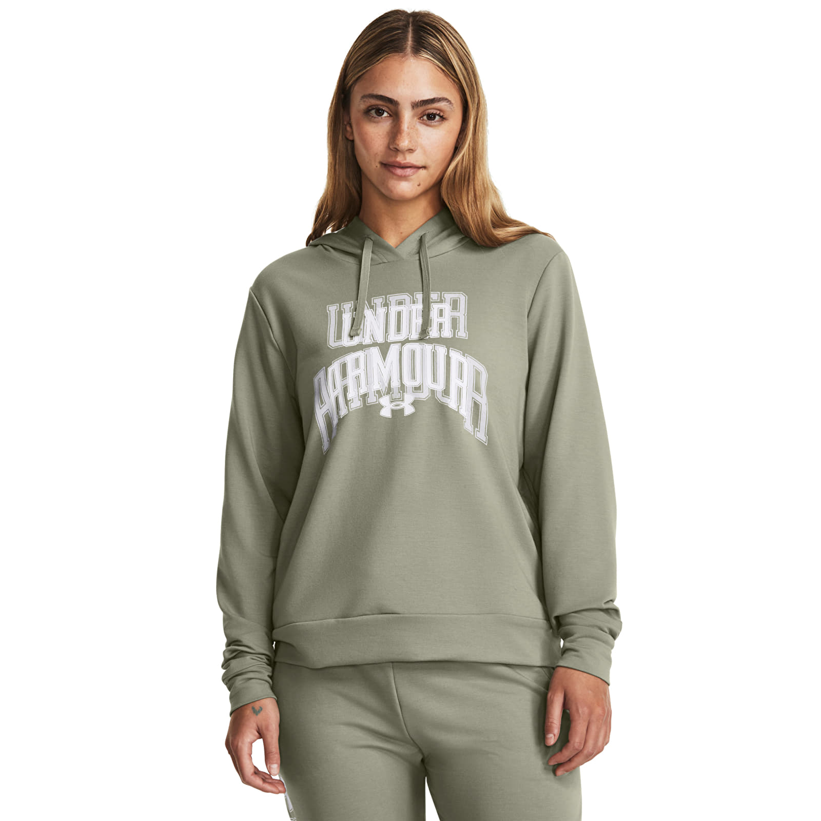 Hettegensere og sweatshirts Under Armour Rival Terry Graphic Hdy Grove Green