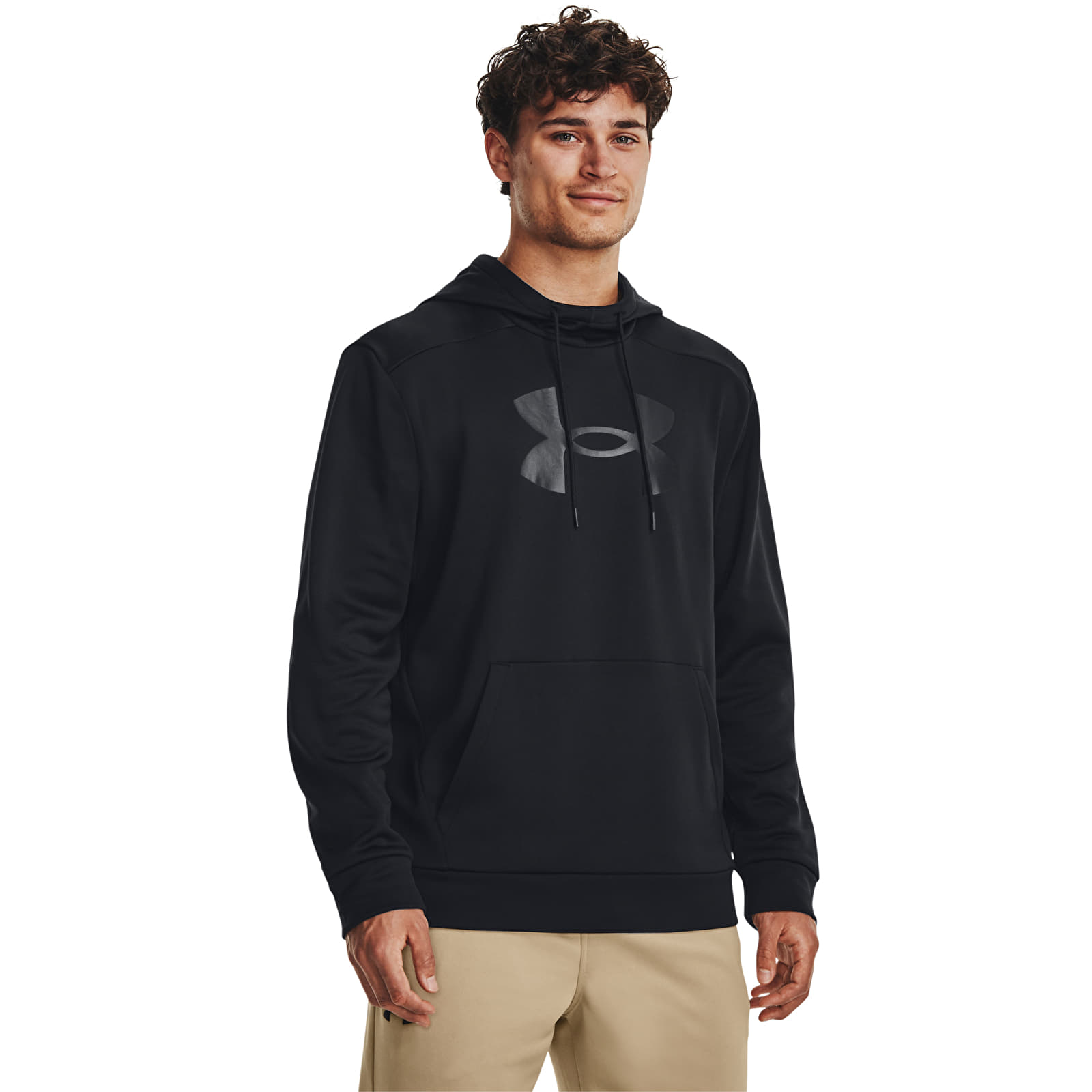 Black under armor hoodie sales