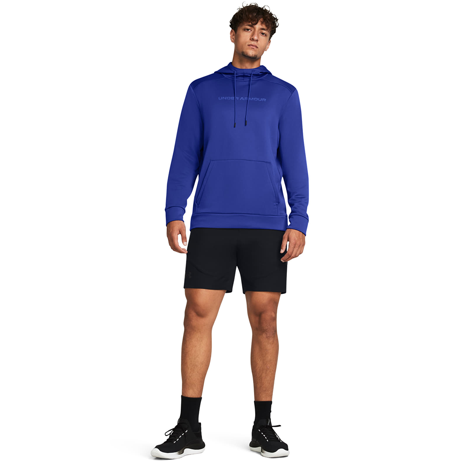 Kapuutsikud ja kampsunid Under Armour Armour Fleece Wordmark Hd Team Royal