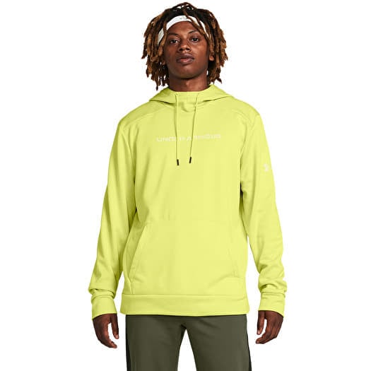 Bluza Under Armour Armour Fleece Wordmark Hd Lime Yellow