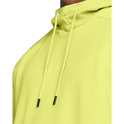 Neon yellow under armour hoodie shop