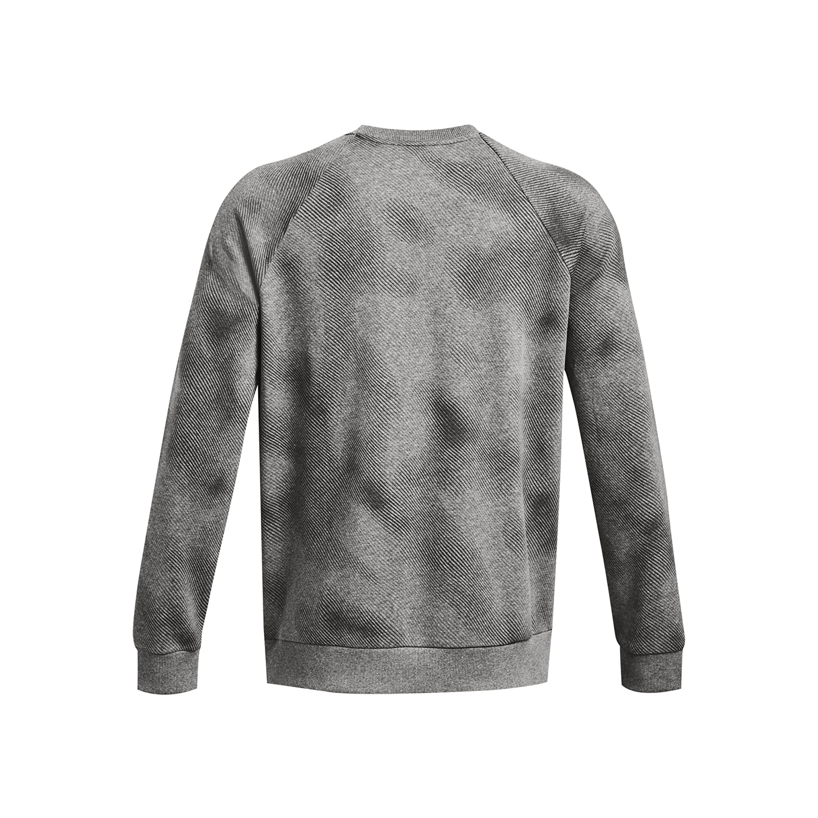 Sudaderas Under Armour Rival Fleece Printed Crew Castlerock Light Heather