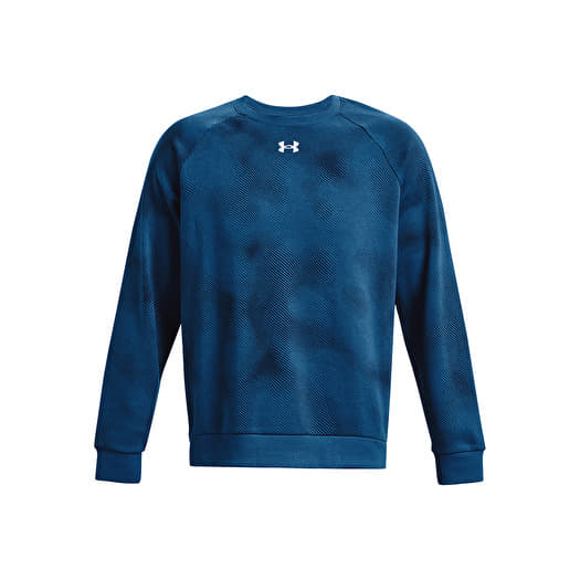 Sweatshirts Under Armour Rival Fleece Printed Crew Varsity Blue Queens
