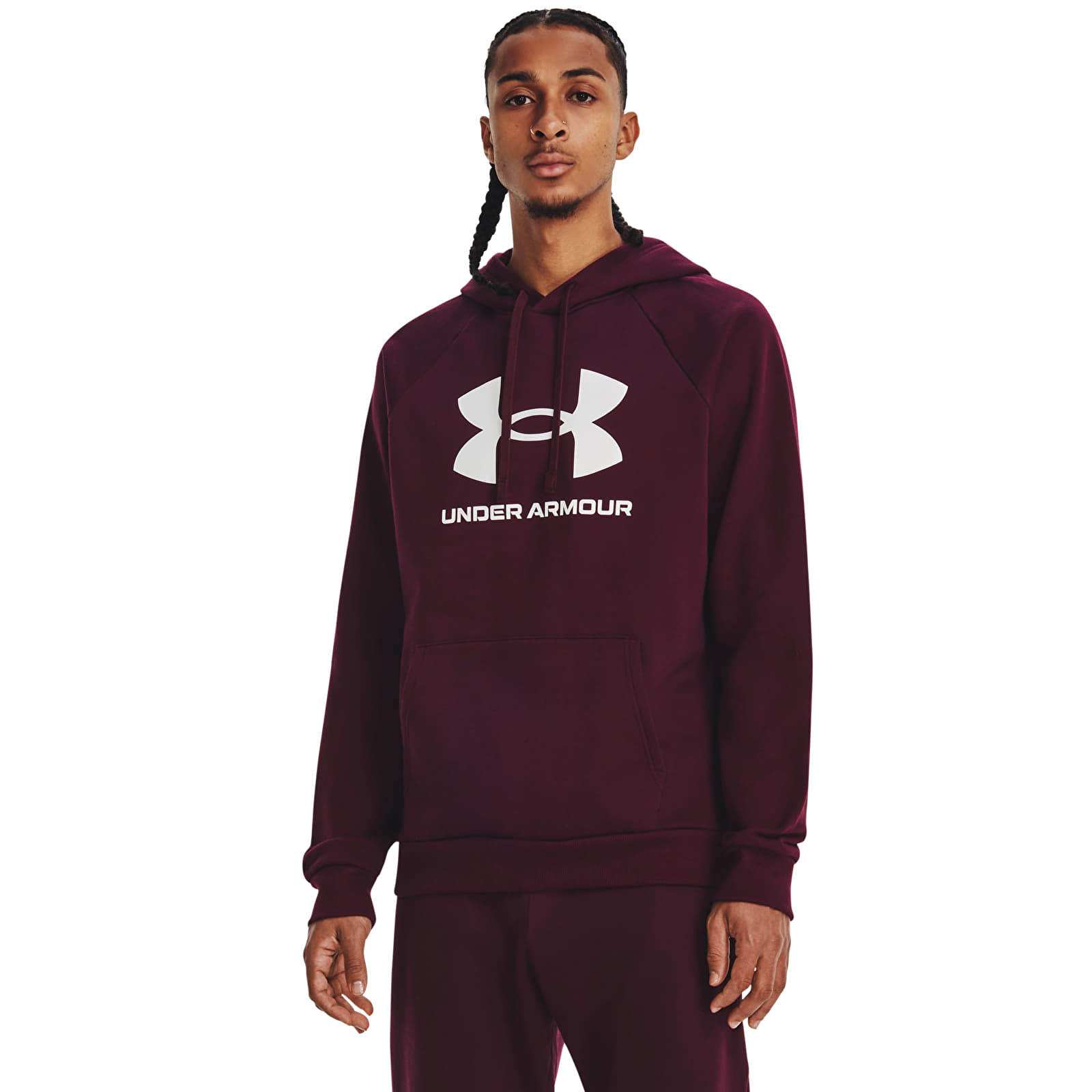Maroon under armour sweatshirt best sale