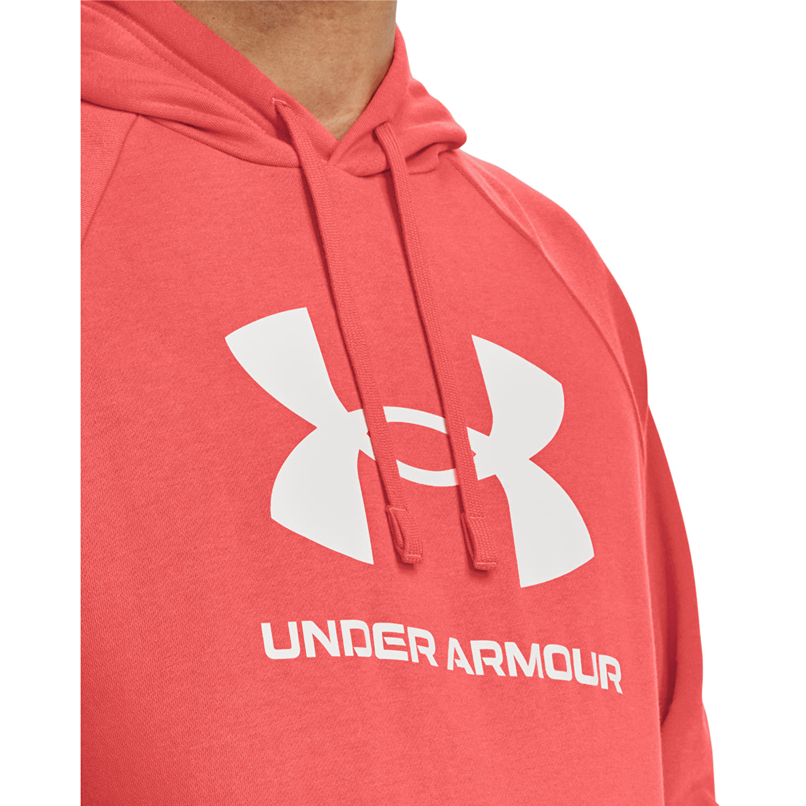 Sudaderas Under Armour Rival Fleece Logo Hd Venom Red