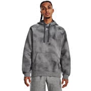 Under Armour Rival Fleece Printed Hd Castlerock Light Heather