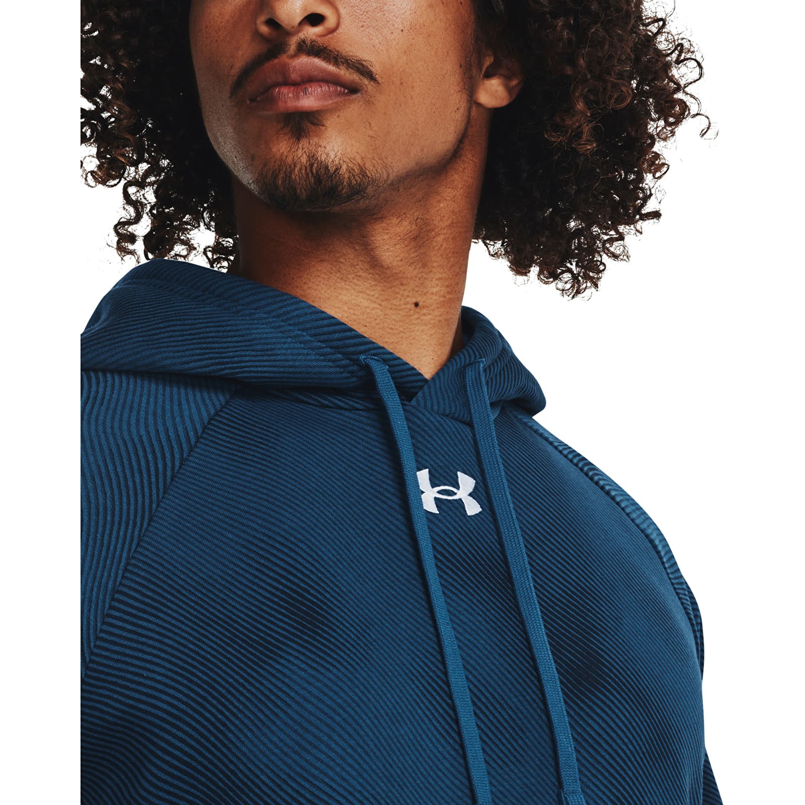 Hoodies and sweatshirts  Under Armour Rival Fleece Printed Hd Varsity Blue