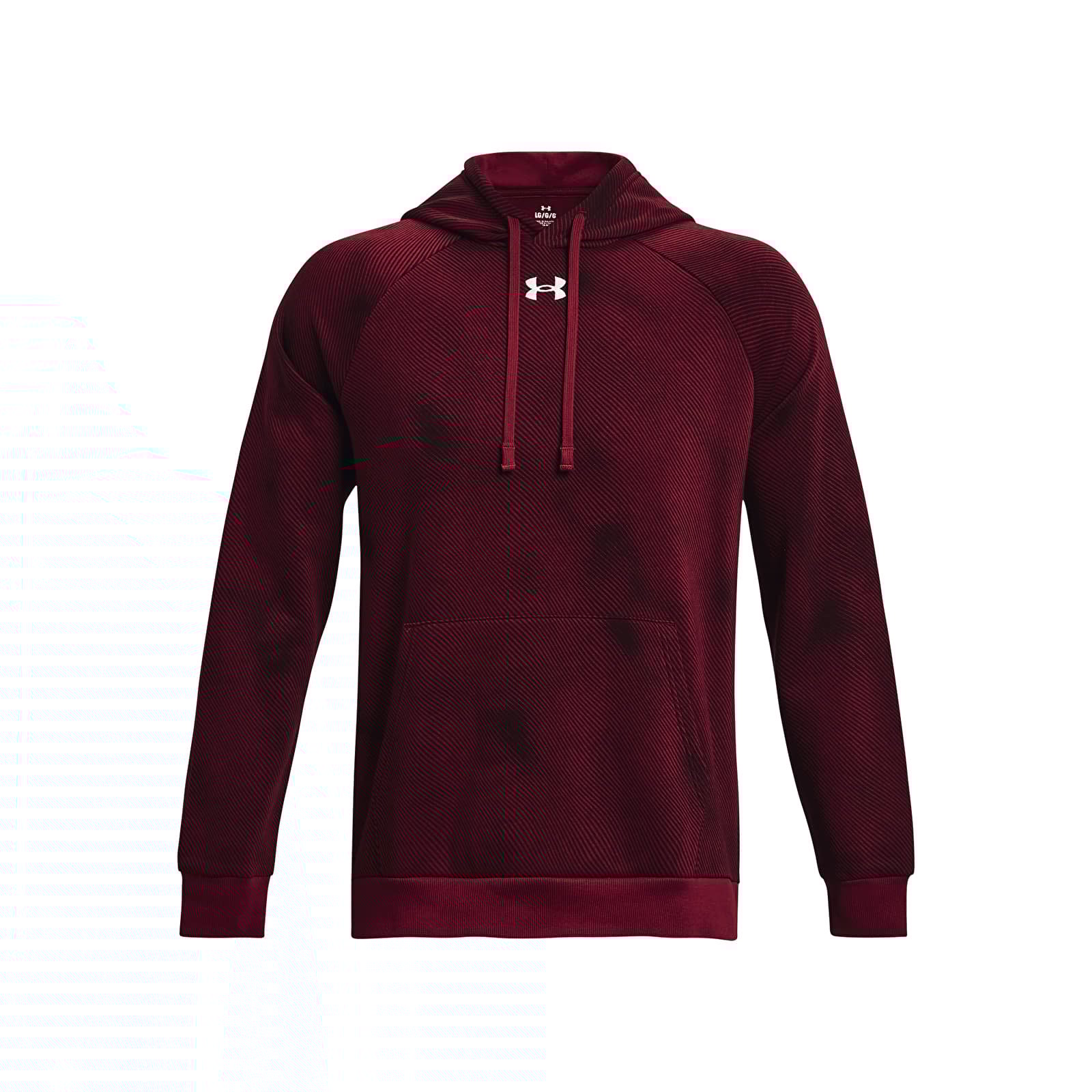 Sudaderas Under Armour Rival Fleece Printed Hd Dark Maroon