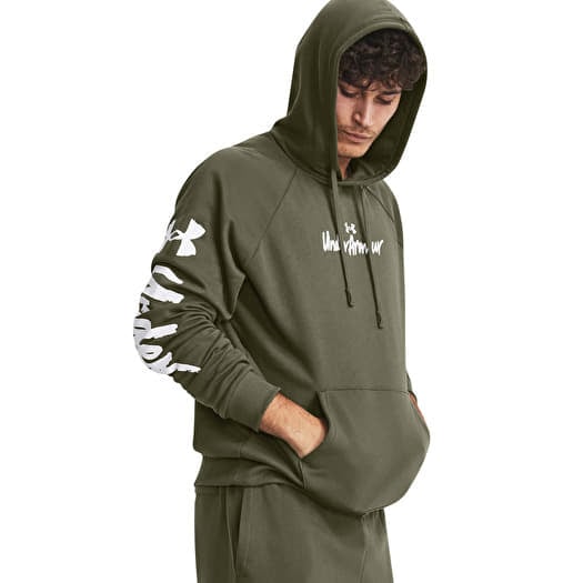 Under armour od green hoodie sale