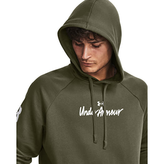 Sweatshirts Under Armour Rival Fleece Graphic Hd Marine Od Green Queens
