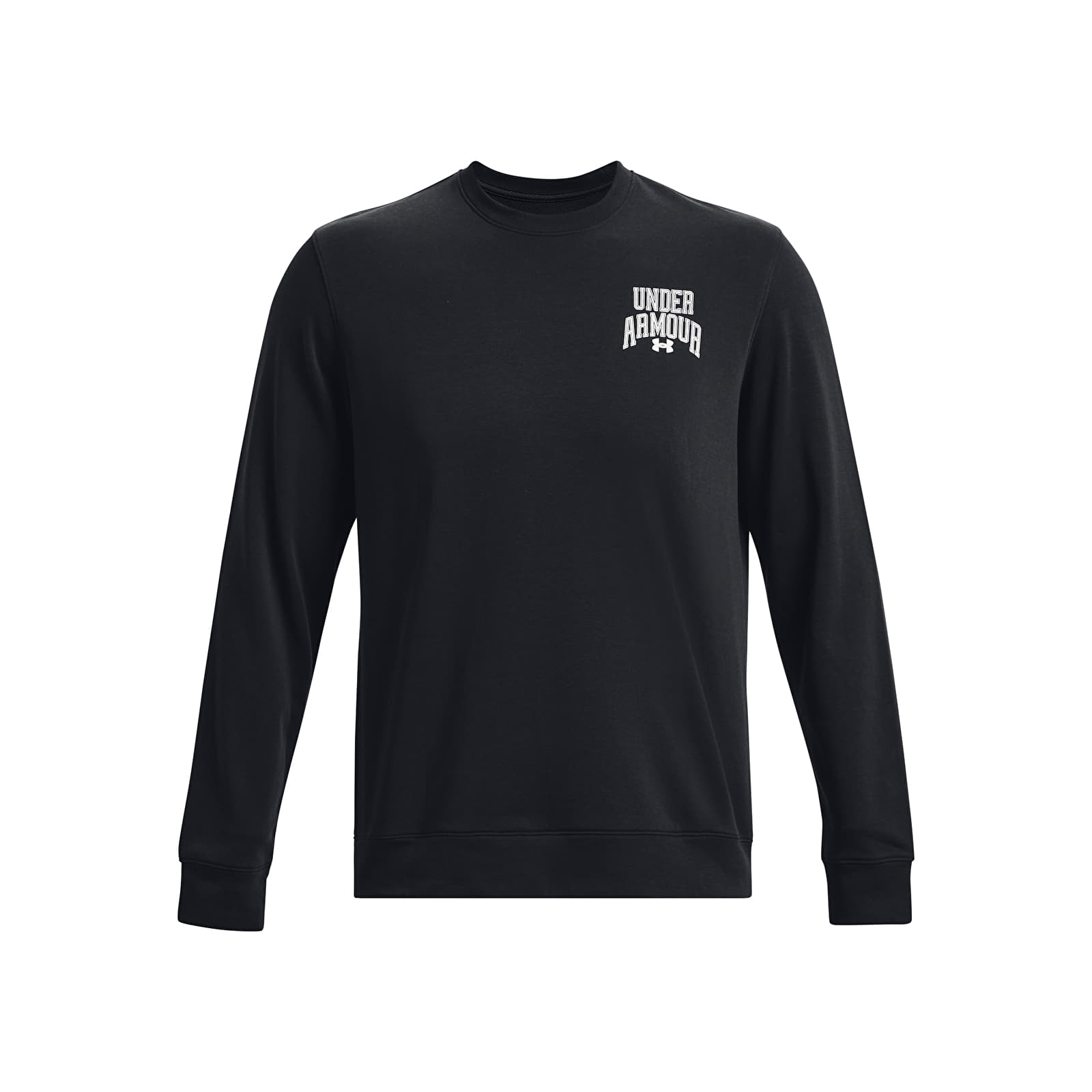 Kapuutsikud ja kampsunid Under Armour Rival Terry Graphic Crew Black