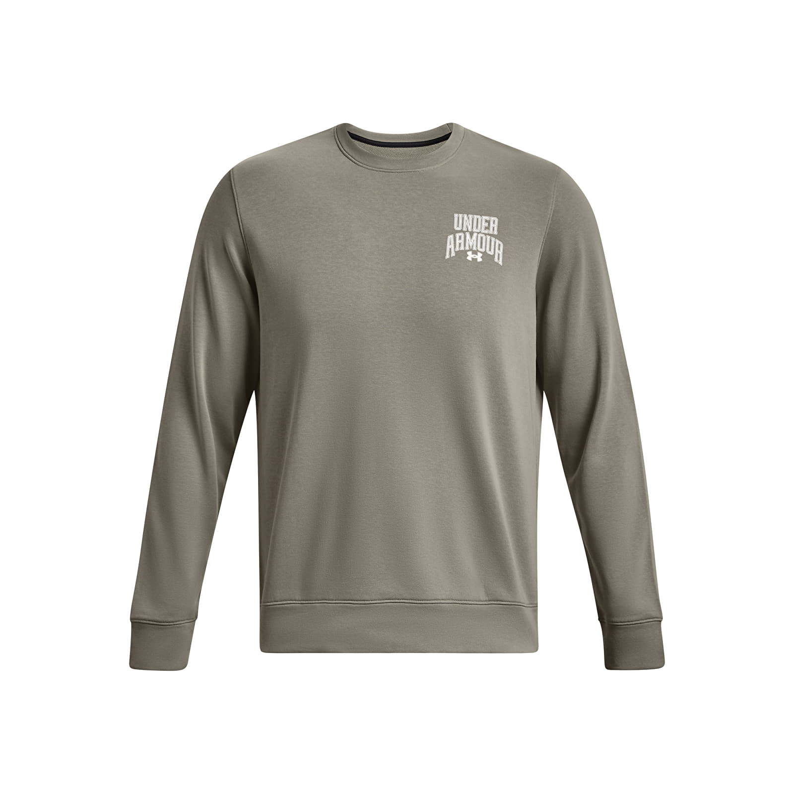 Kapuutsikud ja kampsunid Under Armour Rival Terry Graphic Crew Grove Green
