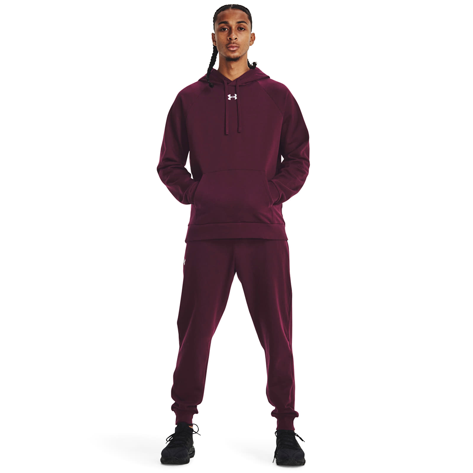 Maroon under armour pants top
