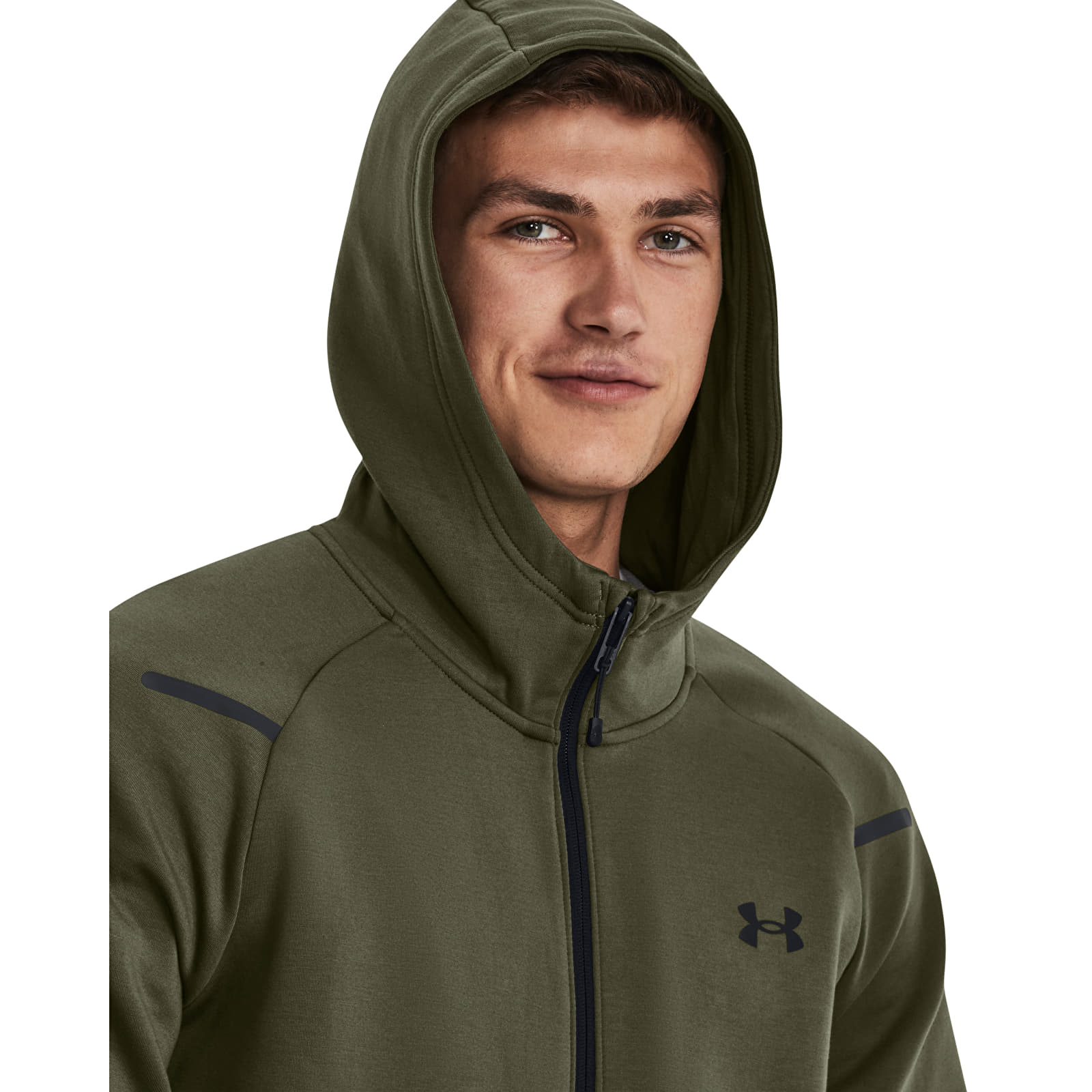 Толстовки та реглани Under Armour Unstoppable Flc Fz Marine Od Green