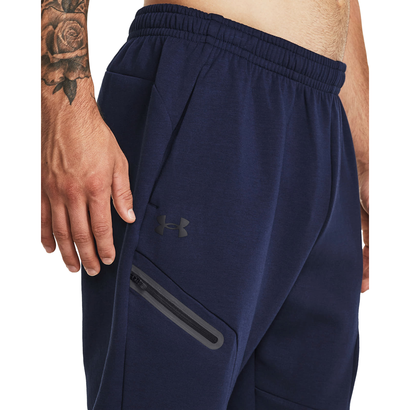 Jeans und Hosen Under Armour Unstoppable Flc Joggers Midnight Navy Queens