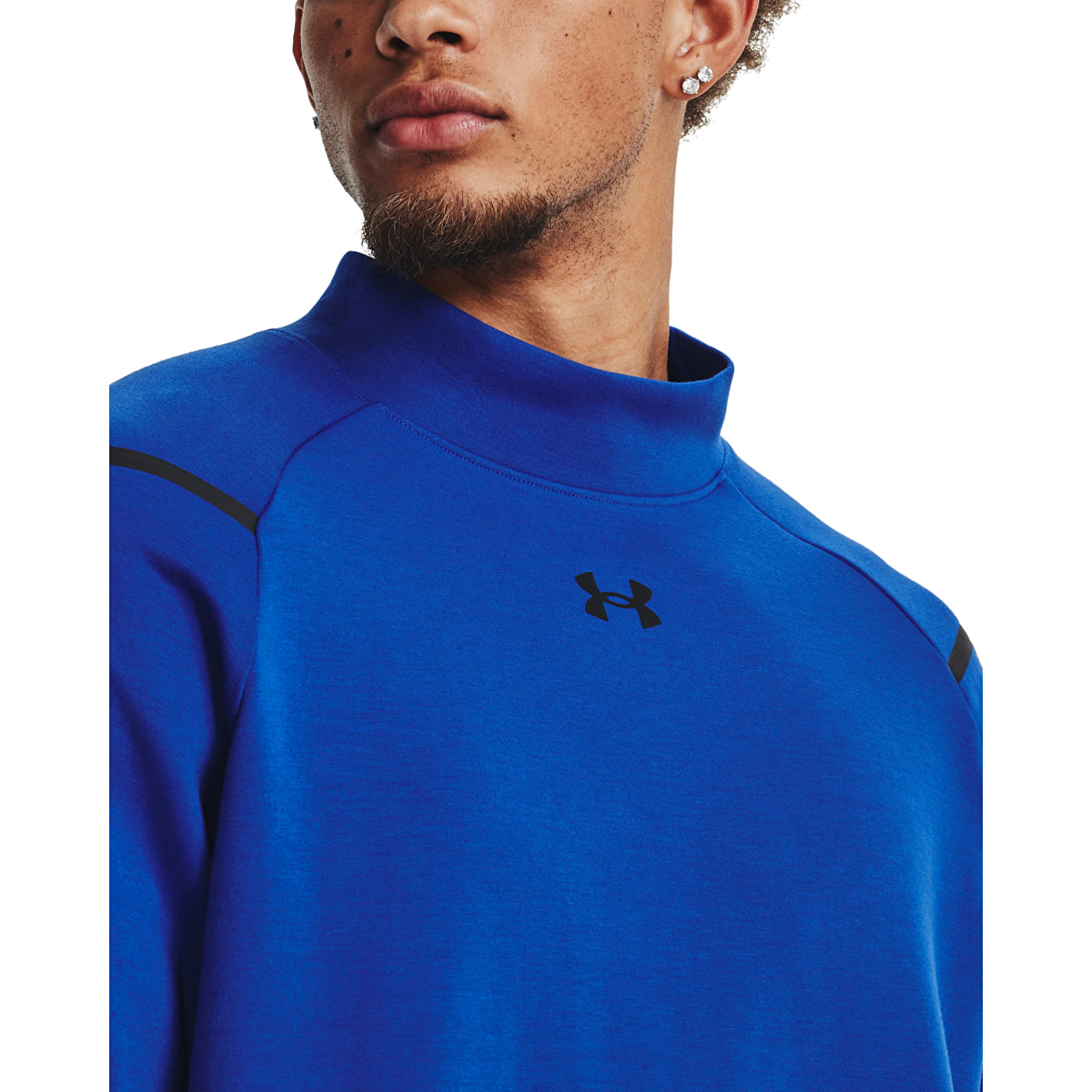 Sweatshirts Under Armour Unstoppable Flc Mock Team Royal Queens