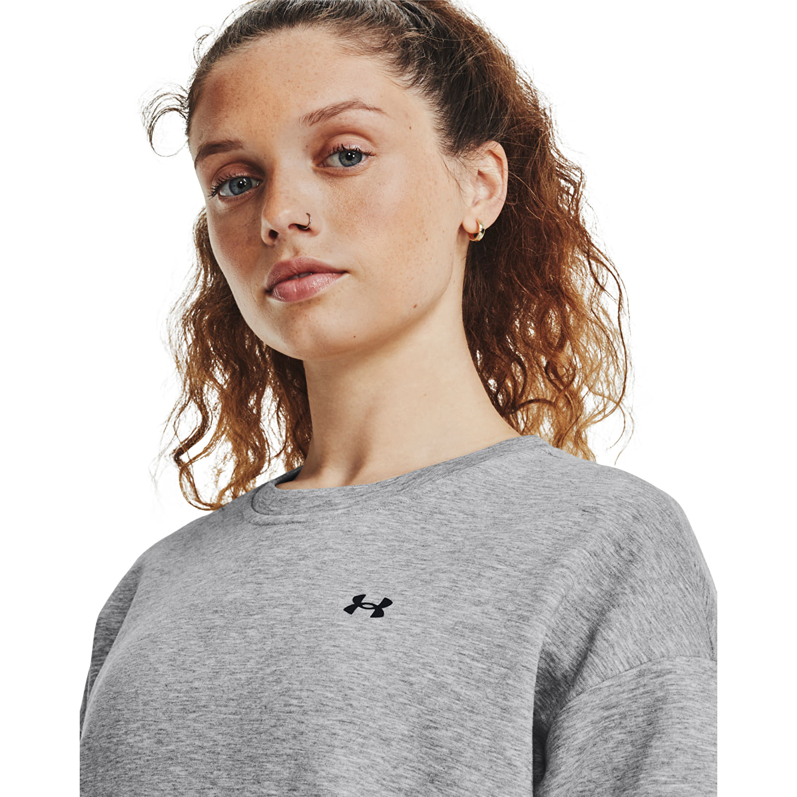 Hettegensere og sweatshirts Under Armour Unstoppable Flc Crew Mod Gray