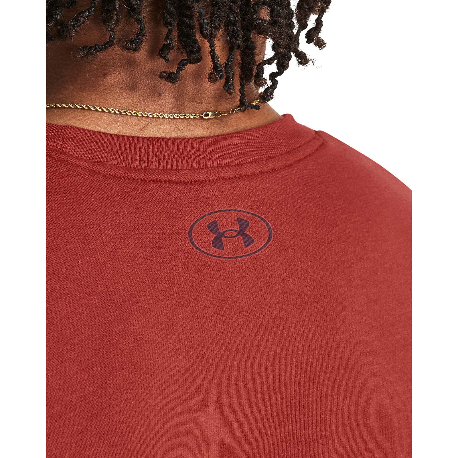 T-shirts Under Armour Project Rock Iron Ss Heritage Red