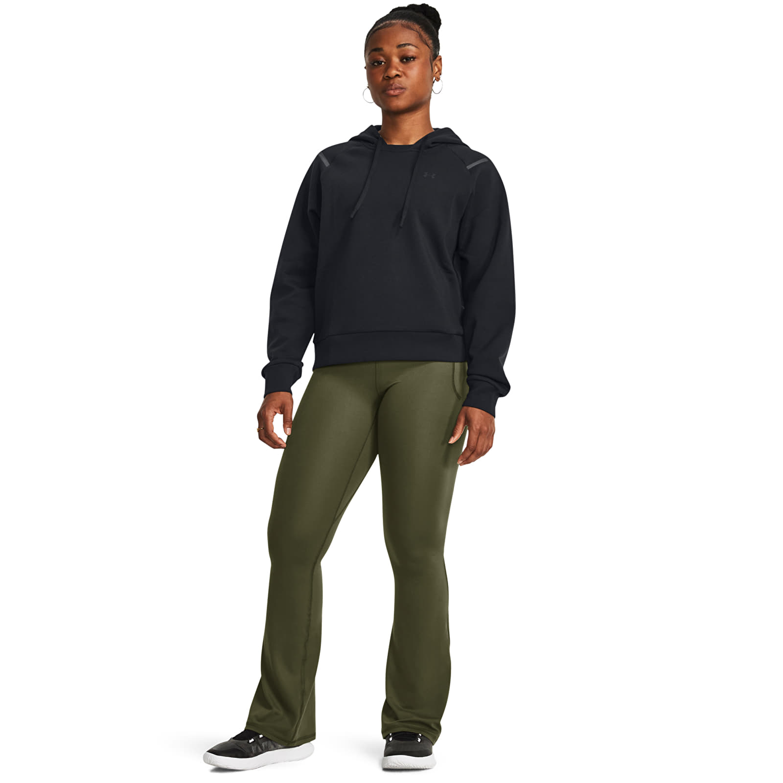 Kapuutsikud ja kampsunid Under Armour Unstoppable Flc Hoodie Black